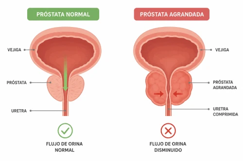 sintomas prostata agrandada diferencia prostata agrandada o normal